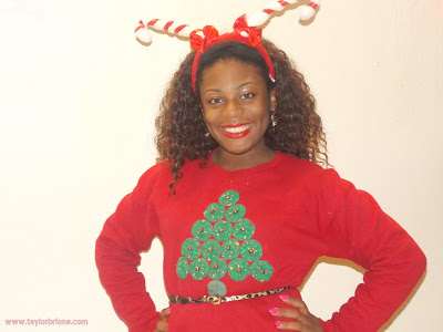 How to style an ugly Christmas sweater