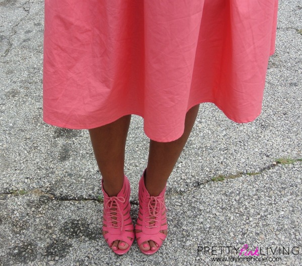 Taylor Brione Coral Skirt and Bootie Sandals.jpg