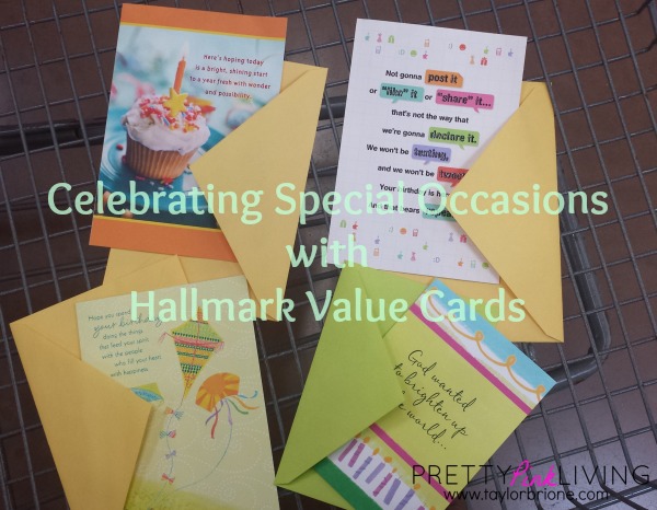 Celebrating Birthdays with Hallmark Value Cards